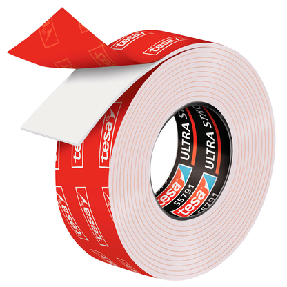 Artikelbild 3 für tesa Montageband POWERBOND ULTRA STRONG doppelseitiges Klebeband 19,0 mm x 1,5 m, 1 Rolle, Artikelnummer 351114