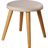 Artikelbild 1 für Echtwerk Hocker Scandi EW-SH-0495 creme, 1 St., Artikelnummer 162034