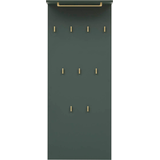 Artikelbild 1 für MÖBELPARTNER Wandgarderobe Kent 151442 grün Holz 9 Haken 50,0 x 120,6 cm, Artikelnummer 785901