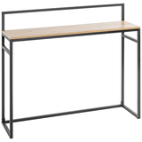 Artikelbild 1 für HAKU Möbel Konsolentisch rechteckig Spanplatte bergen-eiche 100,0 x 30,0 x 89,0 cm, 1 St., Artikelnummer 142376