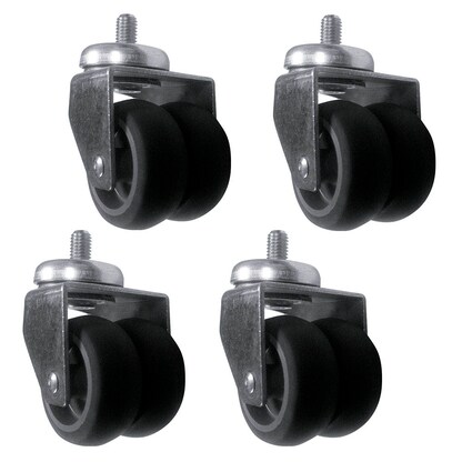 Artikelbild für Rollensatz für Ordnerdrehsäule schwarz, Artikelnummer 190169