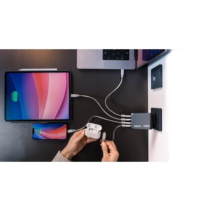 Artikelbild 5 für verbatim GNC-100 Ladeadapter grau, 100 W, Artikelnummer 228009