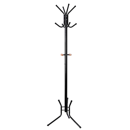 Artikelbild für SONGMICS Kleiderständer RCR17B schwarz Metall 8 Haken 49,0 x 176,0 cm, Artikelnummer 439826