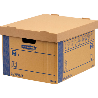 Artikelbild 3 für Bankers Box Umzugskartons SmoothMove Prime 46,4 x 39,0 x 29,4 cm, 5 St., Artikelnummer 538969