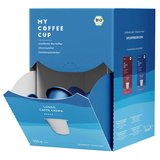 Artikelbild 1 für MY COFFEE CUP LUNGO CREMA Bio-Kaffeekapseln, Arabica- und Robustabohnen 100 Stück, Artikelnummer 672248