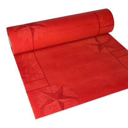 Artikelbild für PAPSTAR Tischläufer Rising Star 88167 rot 40,0 cm x 24,0 m, 1 St., Artikelnummer 932133