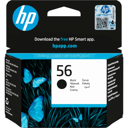 Artikelbild 2 für HP 56(C6656AE) schwarz Druckerpatrone, Artikelnummer 337733