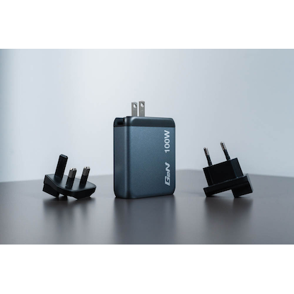 Artikelbild 6 für verbatim GNC-100 Ladeadapter grau, 100 W, Artikelnummer 228009