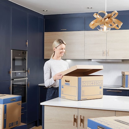 Artikelbild 5 für Bankers Box Umzugskartons SmoothMove Prime 46,4 x 39,0 x 29,4 cm, 5 St., Artikelnummer 538969