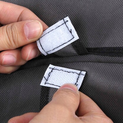 Artikelbild 9 für SONGMICS Kleiderschrank, LSF007G schwarz 110,0 cm x 45,0 cm³ x 175,0 cm, 1 St., Artikelnummer 760896