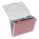 Artikelbild 1 für VELOFLEX Fächermappe Crystal 12 Fächer transparent, 1 St., Artikelnummer 333443