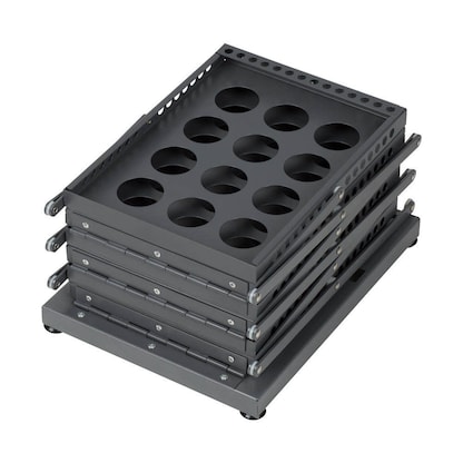 Artikelbild 6 für update displays Prospektständer schwarz DIN A4 6 Fächer 21,0 x 29,7 x 178,2 cm, 1 St., Artikelnummer 646808