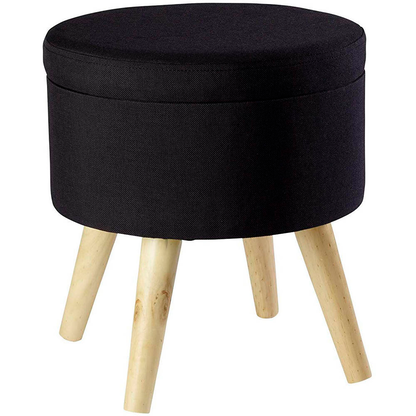 Artikelbild für Echtwerk Hocker mit Stauraum Max EW-SH-0455 schwarz, 1 St., Artikelnummer 161903