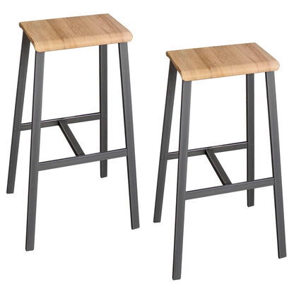 Artikelbild 3 für HAMMERBACHER Stehtisch-Set Meeting Point Industrial asteiche rechteckig, 4-Fuß-Gestell grau, 175,0 x 68,0 x 104,2 cm, Artikelnummer 414027