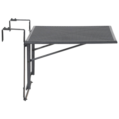 Artikelbild 3 für greemotion Toulouse Balkonhängetisch quadratisch Stahl grau 70,0 x 88,0 x 47,0 - 79,0 cm, 1 St., Artikelnummer 730947