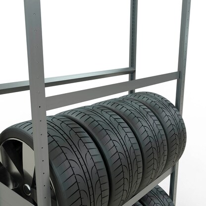 Artikelbild 4 für SCHULTE Reifenregal 20989 silber 115,0 x 40,0 x 275,0 cm, Artikelnummer 161156