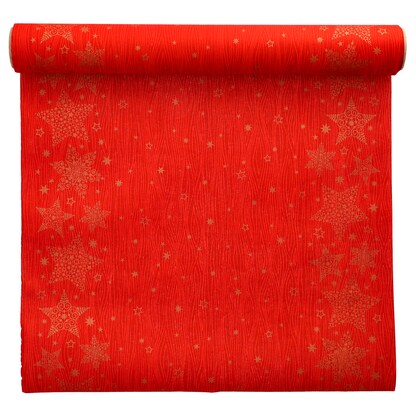 Artikelbild für PAPSTAR Tischläufer Christmas Shine 88657 rot 40,0 cm x 3,0 m, 1 St., Artikelnummer 313249