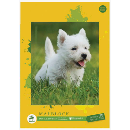 Artikelbild 4 für Edition Dürer Malblock DIN A4 70 g/qm, 100 Blatt, 1 Block, Artikelnummer 172957