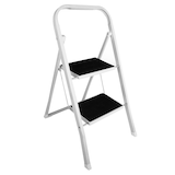 Artikelbild 1 für SZ Metall Klapptritt weiß 2 Stufen, H: 81,0 cm, Artikelnummer 421204