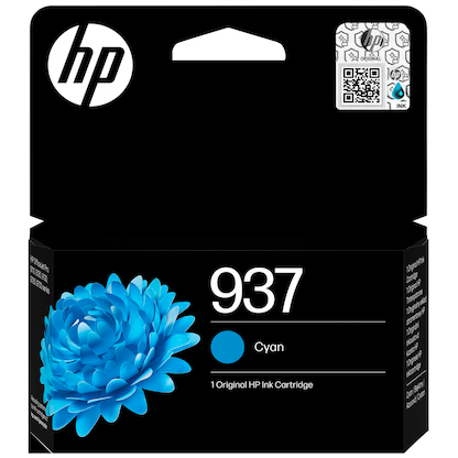 Artikelbild 2 für HP 937(4S6W2NE) cyan Druckerpatrone, Artikelnummer 204358