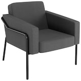 Artikelbild 1 für medso powered by PAPERFLOW Sessel MEDSO L anthrazit schwarz Stoff 75,0 x 74,3 x 73,6 cm, 1 St., Artikelnummer 522478