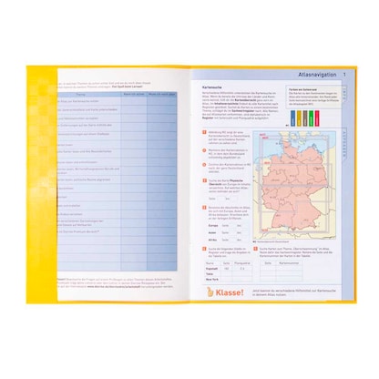 Artikelbild 2 für HERMA Heftumschlag mit Baststruktur gelb Kunststoff DIN A4, Artikelnummer 547941