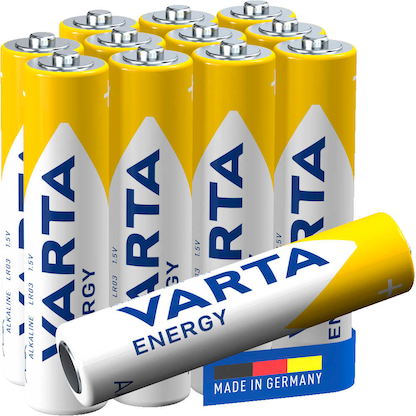 Artikelbild für VARTA Batterien ENERGY Cube Alkali-Mangan Micro AAA 1,5 V, 12 St., Artikelnummer 554012