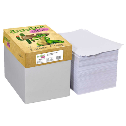 Artikelbild für dundee Kopierpapier Laser Copy DIN A4 80 g/qm 2.500 Blatt Maxi-Box, Artikelnummer 436915