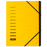 Artikelbild 1 für PAGNA Ordnungsmappe Ordnungsmappen 12 Fächer gelb, 1 St., Artikelnummer 370643