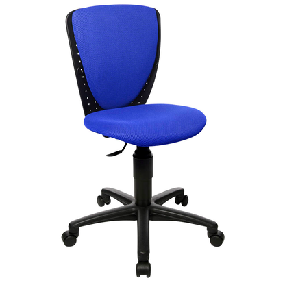 Artikelbild für Topstar Kinderdrehstuhl High S'cool®, 70570BB60 Stoff blau, Gestell schwarz, Artikelnummer 164792