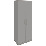 Artikelbild 1 für fm Aktenschrank fastline, 4260267323311 lichtgrau 4 Fachböden 80,0 x 44,2 x 186,9 cm, Artikelnummer 101037