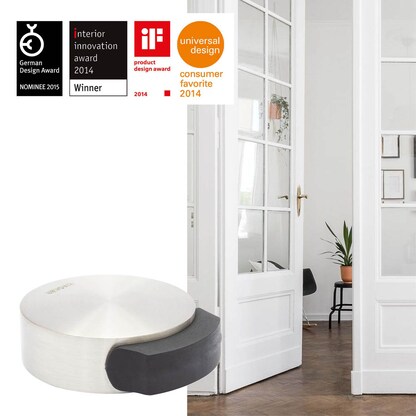 Artikelbild 6 für WAGNER® design yourself EH 5111 Türstopper Zinkdruckguss, Kautschuk Ø 5,0 cm, Artikelnummer 420046