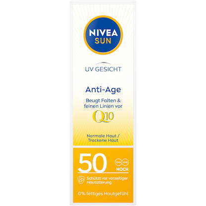 Artikelbild 3 für NIVEA SUN UV GESICHT Anti-Age Q10 Sonnencreme 50 ml, Artikelnummer 577716