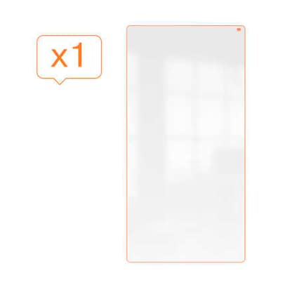 Artikelbild 4 für nobo mobiles Whiteboard Move & Meet 90,0 x 180,0 cm orange, weiß lackierter Stahl, Artikelnummer 784387