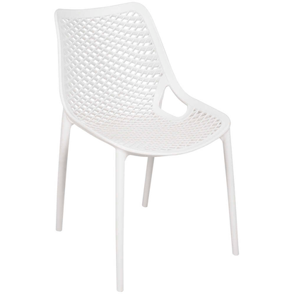 Artikelbild 2 für Garden Pleasure Gartenstühle TEANA weiß, 2 St., Artikelnummer 796379