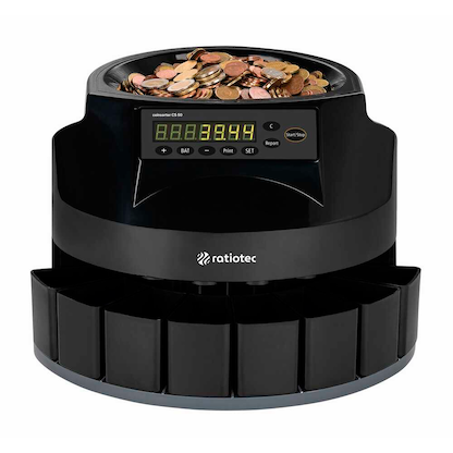 Artikelbild 5 für ratiotec Münzzähl- und Sortiermaschine CS 50, 1 St., Artikelnummer 798335