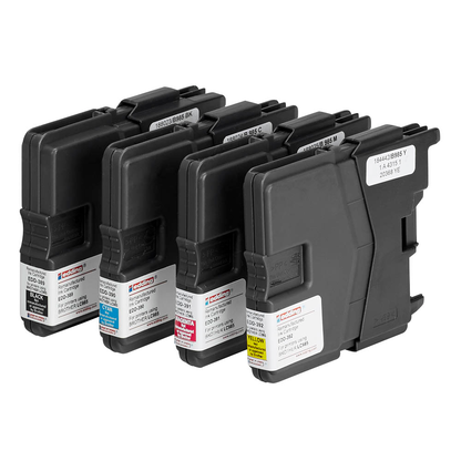 Artikelbild 3 für edding EDD-437 schwarz, cyan, magenta, gelb Druckerpatronen kompatibel zu brother LC-985BK/C/M/Y, 4er-Set, Artikelnummer 284036