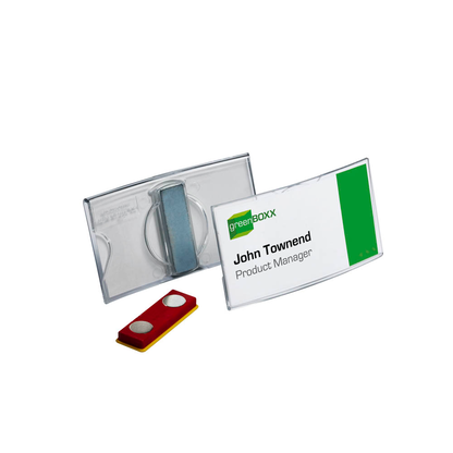 Artikelbild für DURABLE Konvex Namensschilder mit Magnet 7,5 x 4,0 cm, 25 St., Artikelnummer 535664