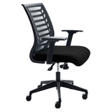 Artikelbild 1 für rocada Bürostuhl, RD-907/4 Stoff schwarz, Gestell schwarz, Artikelnummer 686129