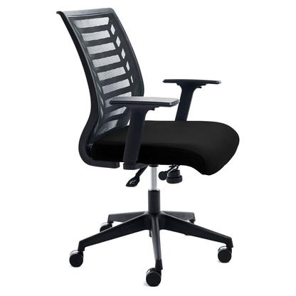 Artikelbild für rocada Bürostuhl, RD-907/4 Stoff schwarz, Gestell schwarz, Artikelnummer 686129