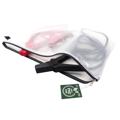 Artikelbild 6 für FolderSys Reißverschlussbeutel DIN A3 transparent/grau 0,20 mm, 1 St., Artikelnummer 592727