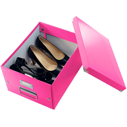 Artikelbild 4 für LEITZ Click & Store Aufbewahrungsbox 16,7 l pink 28,1 x 36,9 x 20,0 cm, 1 St., Artikelnummer 127381