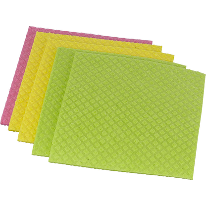 Artikelbild 2 für flink & sauber Schwammtücher Baumwolle 95 °C waschbar, 5 St., Artikelnummer 212633