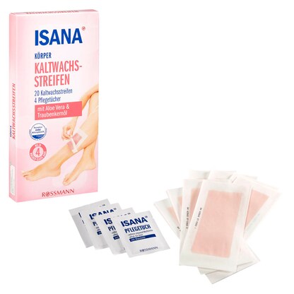 Artikelbild für ISANA Kaltwachsstreifen, Artikelnummer 456671