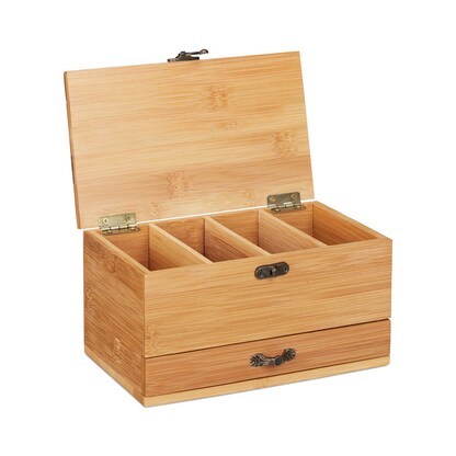 Artikelbild für relaxdays Nähkästchen braun, 1 St., Artikelnummer 643983