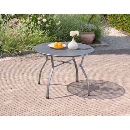 Artikelbild 2 für greemotion Gartentisch Toulouse grau rund 100,0 x 100,0 x 74,0 cm, Artikelnummer 731154