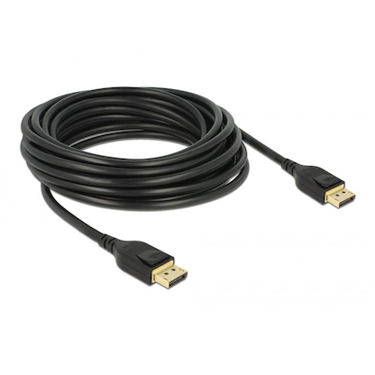 Artikelbild 3 für DeLOCK DisplayPort 1.4 Kabel 8K 60 Hz 5,0 m schwarz, 1 St., Artikelnummer 895187