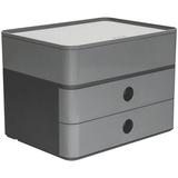 Artikelbild 1 für HAN Schubladenbox Smart Box plus ALLISON granite grey 1100-19D, DIN A5 mit 3 Schubladen, 1 St., Artikelnummer 668432