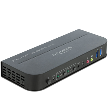 Artikelbild für DeLOCK 11481 4K 60 Hz KVM-Switch, Artikelnummer 893764