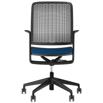 Artikelbild 5 für AKTION: Nowy Styl Bürostuhl WITHME Stoff blau, Gestell schwarz, Artikelnummer 109817